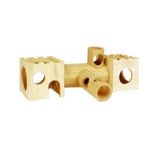 Trixie 6167 Tunnelsystem, Holz, 34 × 19 cm Haustier