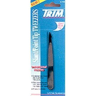 Trim Slant/Point Tip Tweezer (6 Pack) (Pinzetten) Drogerie