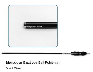 5X330mm Monopolar Electrode Ball Point Laparoscopy