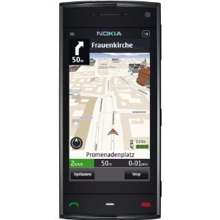 Nokia X6 Navigations Edition Smartphone 3,2 Zoll 