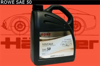 Motorenöl Motoröl Hightec SAE 50 unlegiert ROWE 5 Liter (1 Liter 3