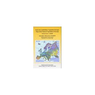 Karte der natürlichen Vegetation Europas, 1 CD ROM; Map of the