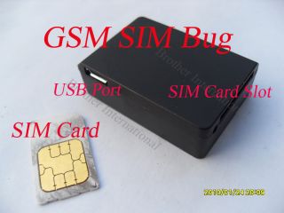 Neu Monitor BUG kleinste GSM SIM Karte Spy Ear Mini Bug