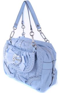 Guess Shopper Schultertasche Tasche Bellissima Hellblau #427