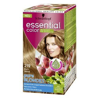 Schwarzkopf Essential Color Haarfarbe 219 Perlblond pure Blondes