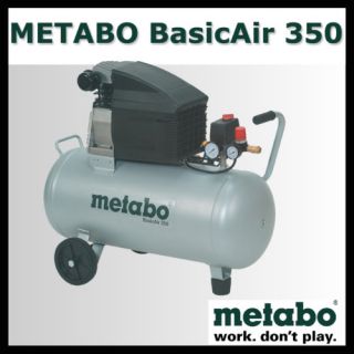 METABO BasicAir 350 Kompressor 290 l/min 10 bar 1,8 kW