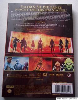 Star Wars  The Clone Wars  1.Staffel   Gift Set  4 DVD 5051890009395