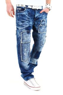 redbridge jeans patchwork blau rb 303 marke redbridge modell rb 303