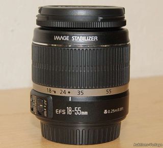 Canon EF S 18 55mm f/3.5 5.6 IS NEU & UNBENUTZT EOS 20D 30D 40D 50D