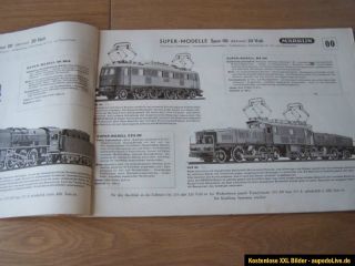 original Märklin Katalog 1947, D47