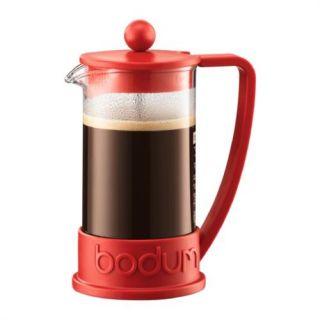 Kaffeebereiter Brazil für 3 Tassen 0,35 Liter rot 10948 294