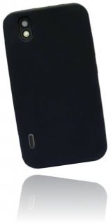 Silikon Case Handy Tasche Schutzhülle für LG P970 Optimus Black