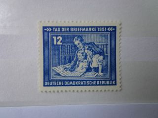 DDR MiNr.295 Tag der Briefmarke 12Pf 1951 postfrisch