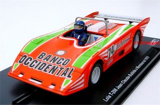 Lola T 298 Banco Occidental was driven by French driver Jean Claude in