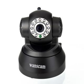Neu Schwarz Wireless IP Webcam Kamera Night Vision 11 LED WIFI Cam