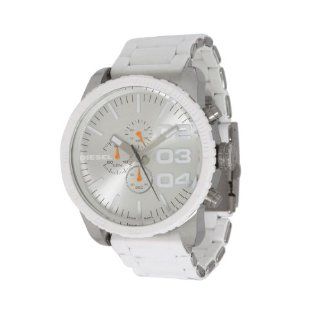 Diesel Herren Armbanduhr XL Franchise 51 Chronograph Quarz Silikon