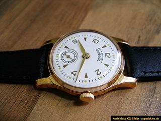 Schöne Armbanduhr POBEDA (ZIM Maslennikov) aus der UdSSR Zeit