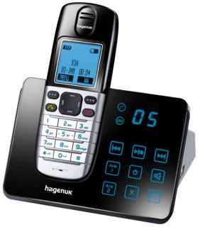 Hagenuk XIA 305 Anrufbeantworter Touch Freisprechen Eco Mode