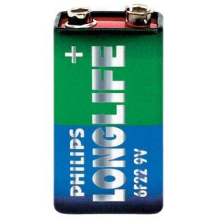 Philips Long Life Batterie 9V Block Elektronik