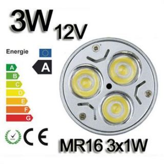 LED Spotlight MR16 Warmweiss 4x3W Strahler Spot Lampe Leuchte