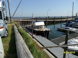 Elb Trawler 10 95 Stahl 40 ft Vollausstattung Motorboot Boot Motor