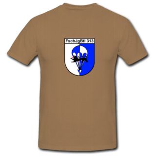 FschJgBtl 313 Fallschirmjäger Seedorf BW T Shirt *1147