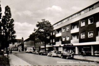 Dortmund Huckarde, Rahmer Straße   alte AK 1961 / 315.963