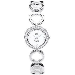 Royal London Damen Armbanduhr Analog Edelstahl silber 20127 01