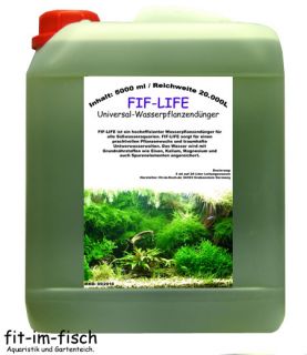 FIF LIFE ist ein hocheffizienter Wasserpflanzendünger für alle