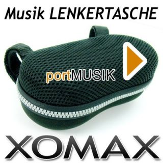 Fahrrad Lenkertasche Musiktasche mit AKTIV Lautsprecher Handy WMA 