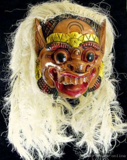 Barong Maske Bali Tanzmaske Holz Voodoo Masken Affenmaske Hanuman