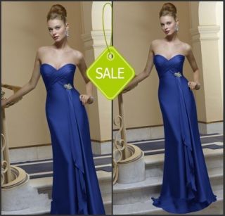 2013 Glamorous Royalblau Ballkleider Abendkleider Lang Gr.34 36 38 40