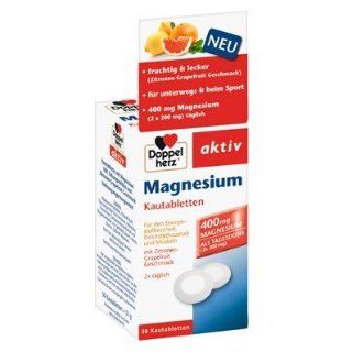 DOPPELHERZ Magnesium Kautabletten 30 Stück Drogerie