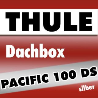  Pacific 100 DS silber Dachbox Gepaeckbox Dachkoffer 330 Liter NEU