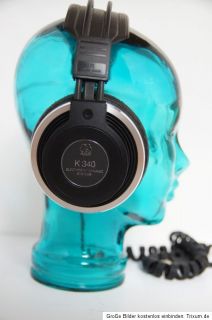 AKG K 340 Electrostatic Dynamic Systems Headphones MINT Condition RARE