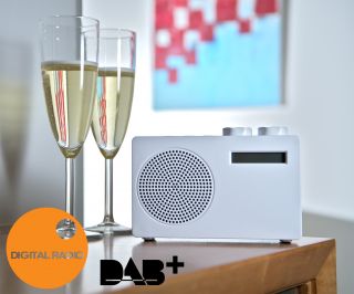 plus radio weiss DAB+ DAB Radio Dual Mode Digitalradio Empfänger