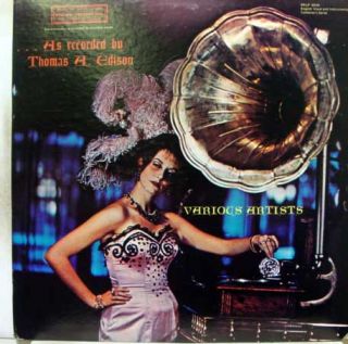 VARIOUS as recorded by thomas edison LP SRLP 6030