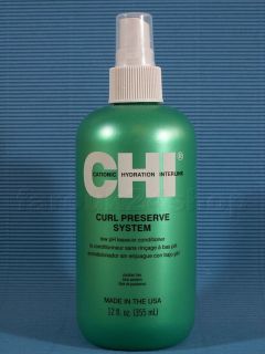 CURL PRESERVE System low pH CONDITIONER 355 ml Farouk 12 fl oz Locken