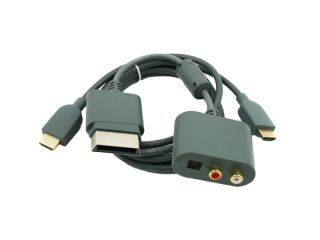 Lioncast Xbox360 HDMI AV Kabel mit Audio Adapter