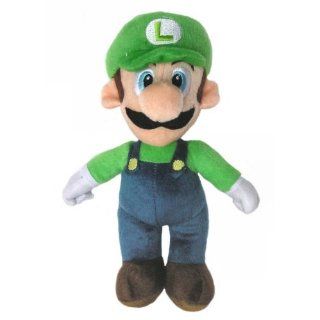 Super Mario Luigi Plüsch 34cm Plüschfigur Nintendo: 