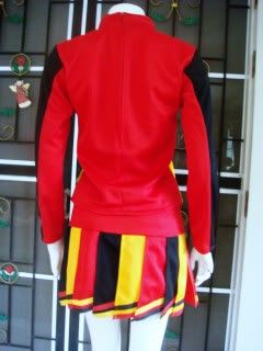 Cheerleader Kostüm Uniform/Trikot Cosplay Gr.158 176/ S