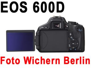 Canon EOS 600 D Body Gehäuse NEU 600D 0089341685312