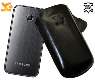 Lederetui Tasche Case Bag für Samsung GT C3560 / C 3560