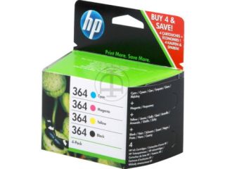 ORIGINAL HP 364 Set COMBO PACK CMYK (4)   SD534EE
