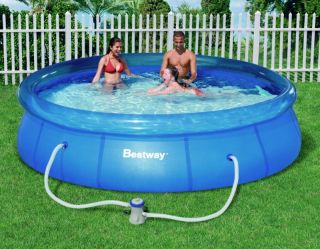 Bestway Fast Set Pool mit Filterpumpe 366x76cm