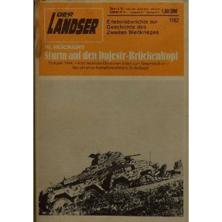 Der Landser   Heft Nr. 1162 (2. Auflage)   Sturm auf den Dnjestr