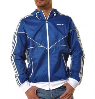 Adidas Originals SPO Windbreaker Regenjacke blau Herren Wind Jacke