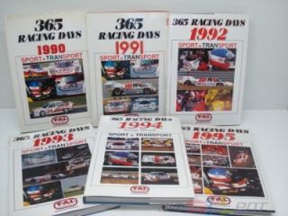 1986 1995, 10 Sammel Bände 365 Racing Days, TOP Zustand