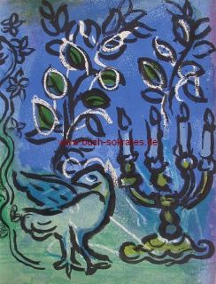 Marc Chagall Der Kerzenleuchter / Le Chandelier  Mourlot 366 (1962)