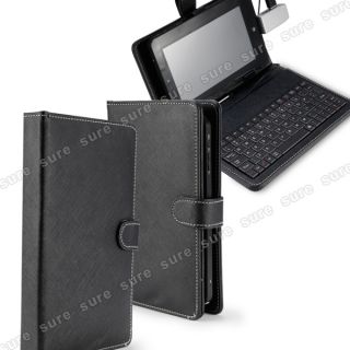 USB Tastatur Keyboard mit Tasche case Hülle f. 7 ePad aPad Android